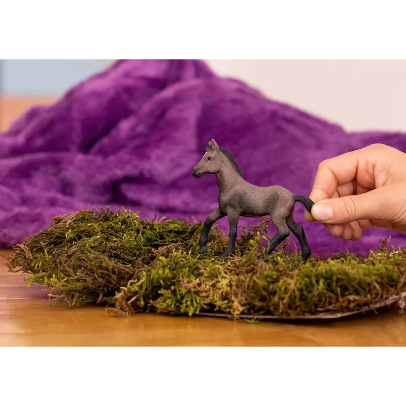 schleich HORSE CLUB puledro Peruvian Paso, 5 anni, cavalli, marrone, plastica