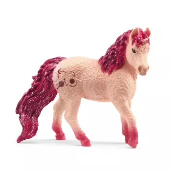 Statuina da collezione Schleich unicorno Planetea, rosa, per bambini dai 5 anni