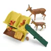Set animali del bosco Schleich 42658S accessori per l'alimentazione colorati