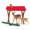 Set animali del bosco Schleich 42658S accessori per l'alimentazione colorati