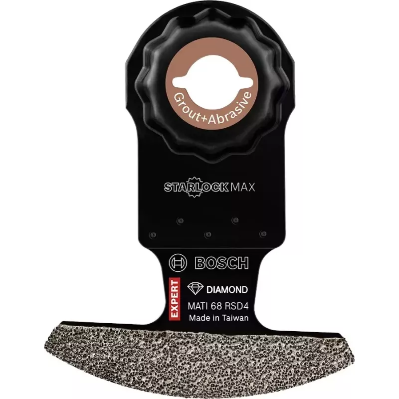 Bosch Expert MATI 68 RSD4 Lama per sega diamantata a segmenti per stucco e materiali abrasivi, larghezza di taglio 1,6 mm