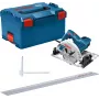 Bosch GKS 55+ GCE + FSN 1400 16,5 cm nero, blu 4700 giri/min 1350 W