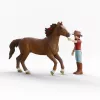 schleich HORSE CLUB Hannah & Cayenne, 5 anni, cavalli, multicolore