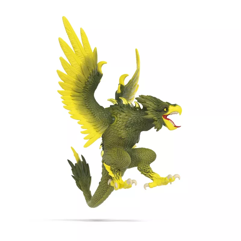 schleich ELDRADOR CREATURES rapace della giungla, 7 anni, multicolore, plastica