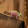 schleich Caspar il camaleonte nei colori dell'arcobaleno, 3 anni, multicolore, plastica