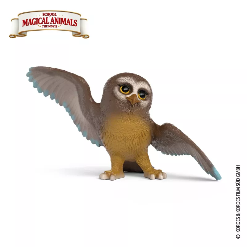 schleich Muriel il gufo, 3 anni, multicolore, plastica