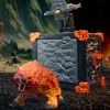 schleich ELDRADOR CREATURES BattleCave orso di lava, azione/avventura, 7 anni, multicolore