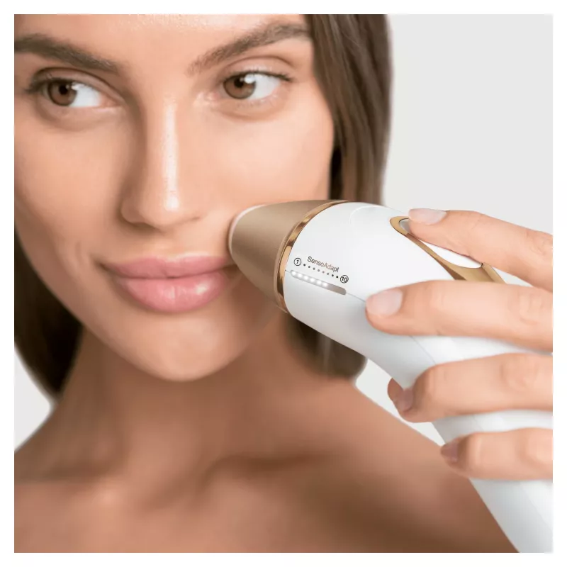 Braun Silk-expert Pro 5 PL5243 luce pulsata intensa (IPL) oro, bianco