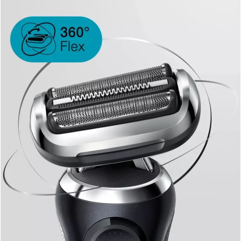 Braun Series 7 71-N1200s rasoio a lamina trimmer acciaio inox