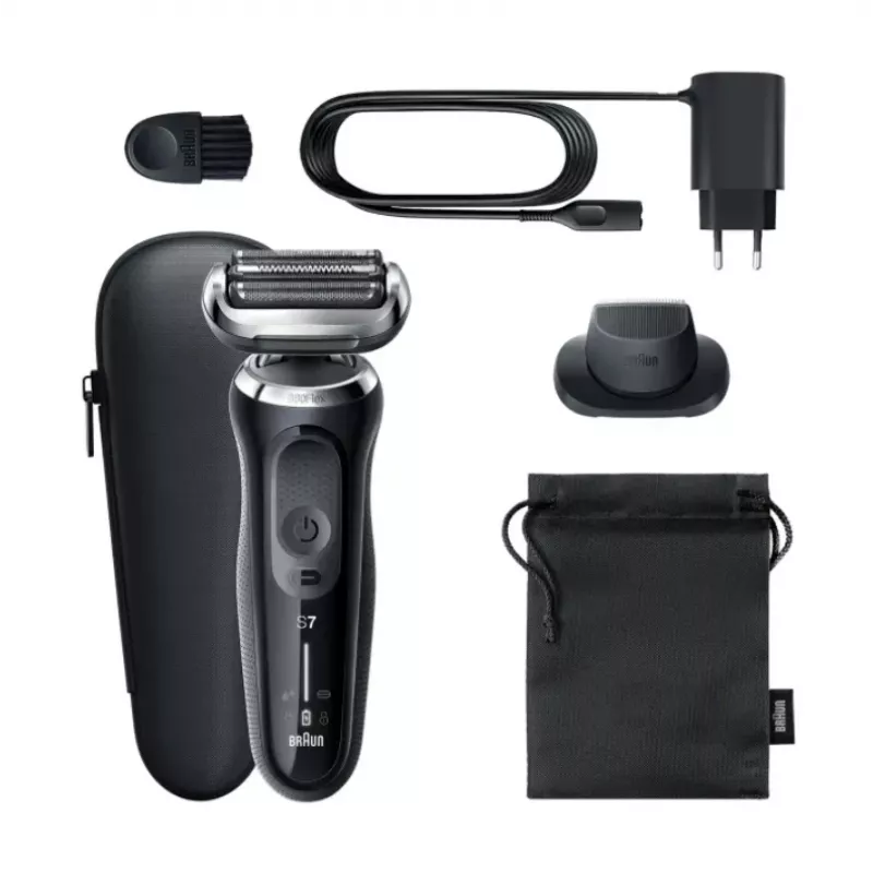 Braun Series 7 71-N1200s rasoio a lamina trimmer acciaio inox