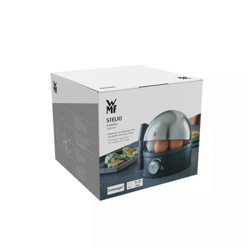 WMF Stelio 0415070011 7 uova 380 W nero, cromo