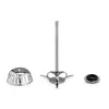 WMF 0413170011 monta latte e scaldalatte automatico acciaio inox