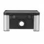 WMF 61.3024.5155 grill per raclette 4 persone nero, acciaio inox