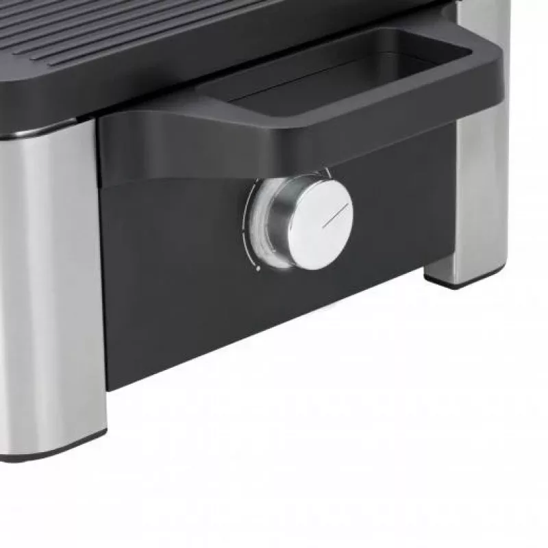 WMF 61.3024.5155 grill per raclette 4 persone nero, acciaio inox