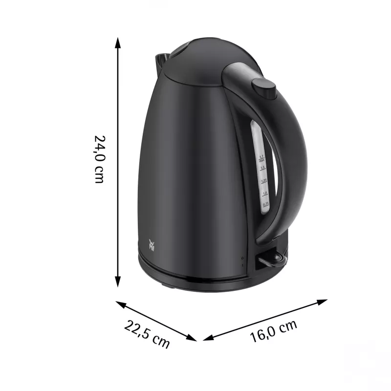 WMF Stelio 0413020072 bollitore 1,7 l 2400 W nero