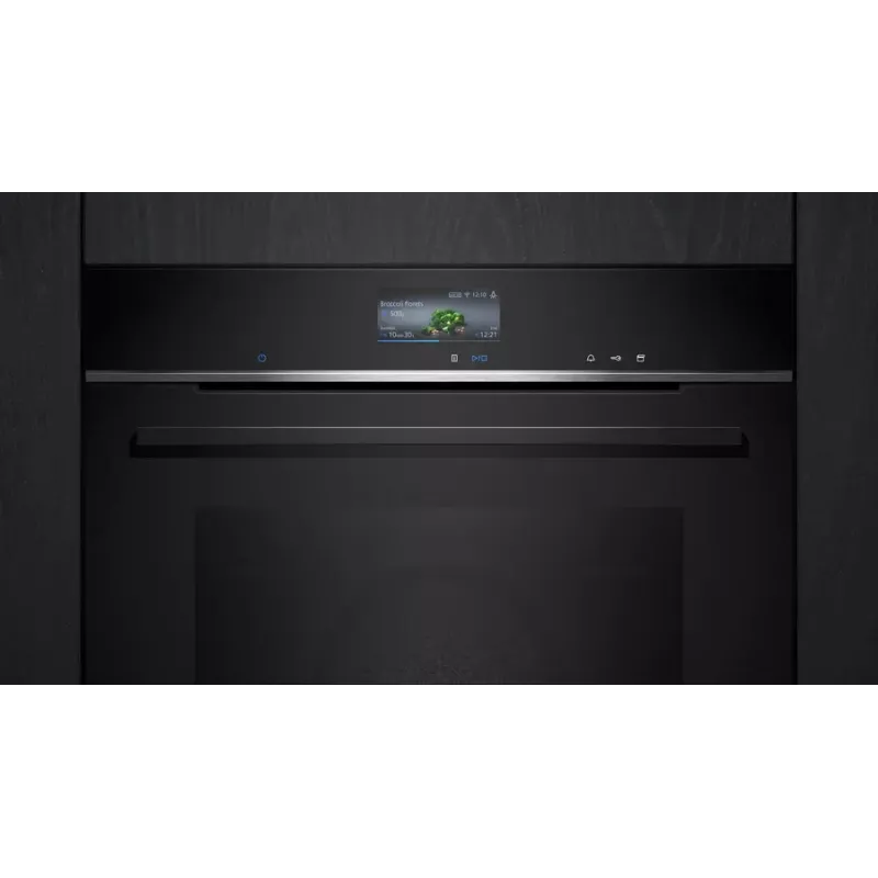 Siemens HR776G1B1 forno 71 L 3600 W nero, acciaio inox