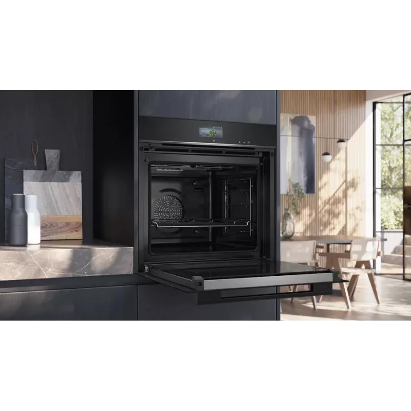 Siemens HR776G1B1 forno 71 L 3600 W nero, acciaio inox