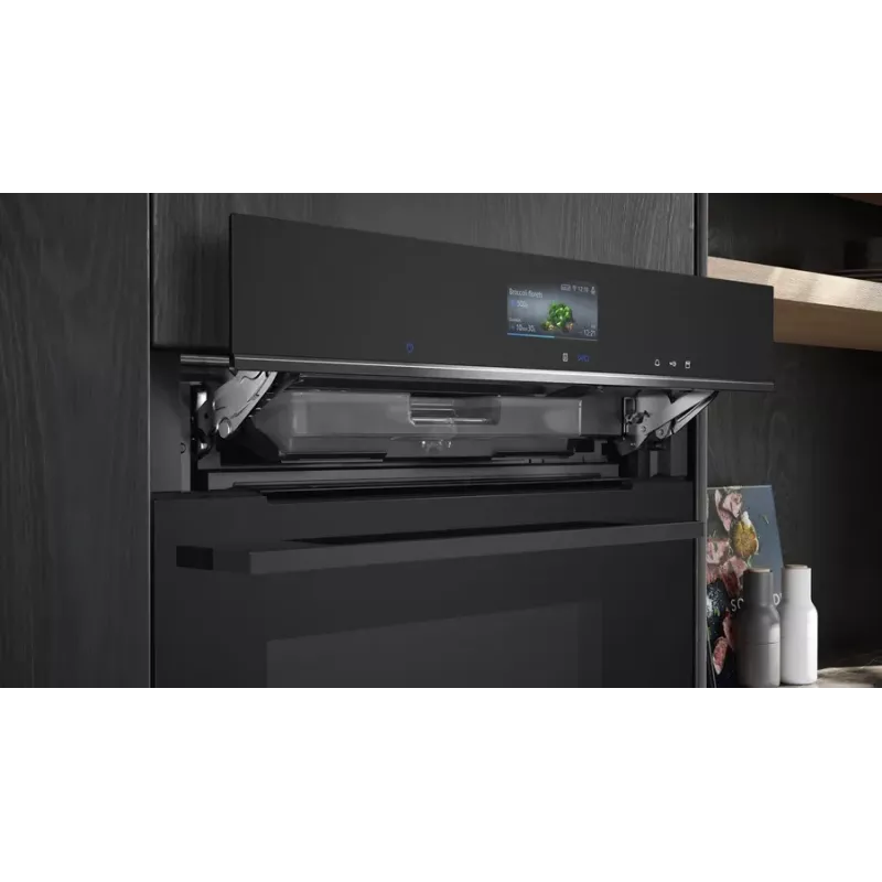 Siemens HR776G1B1 forno 71 L 3600 W nero, acciaio inox