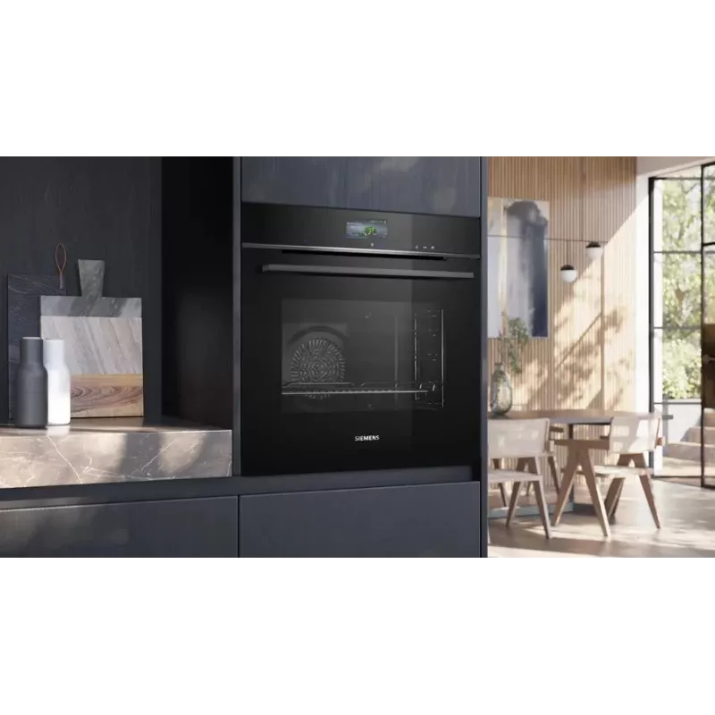Siemens HR776G1B1 forno 71 L 3600 W nero, acciaio inox
