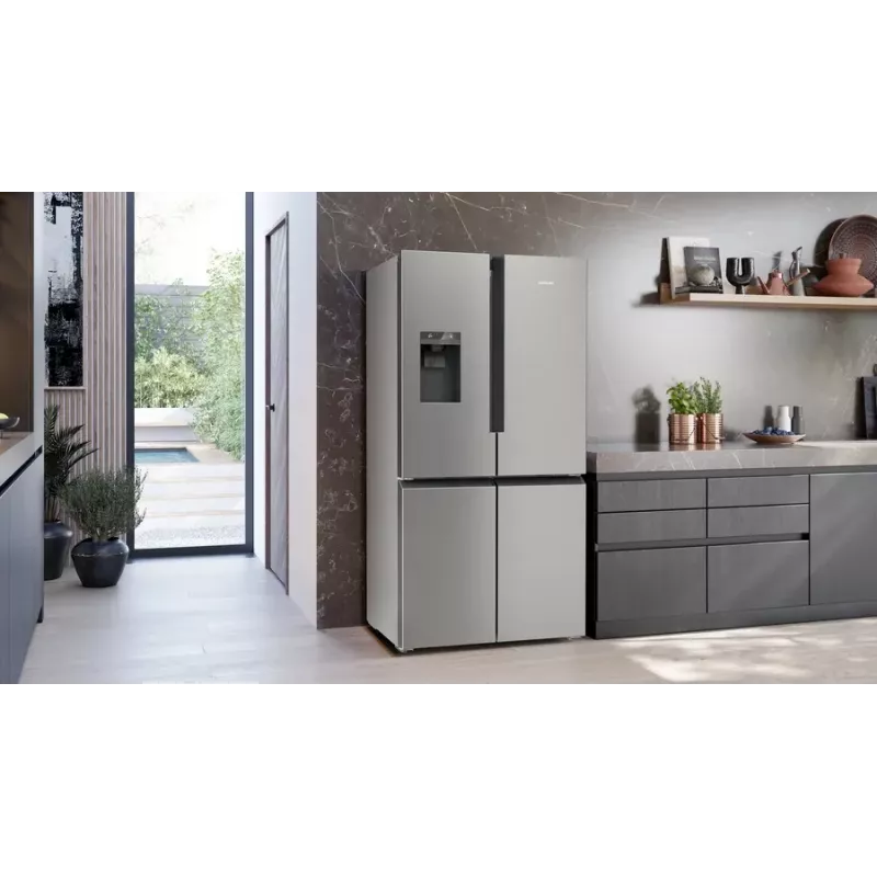 Siemens KF96DPPEA frigorifero side-by-side a libera installazione 574 L acciaio inox