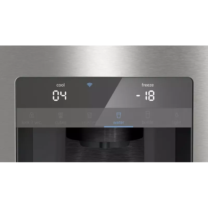 Siemens KF96DPPEA frigorifero side-by-side a libera installazione 574 L acciaio inox