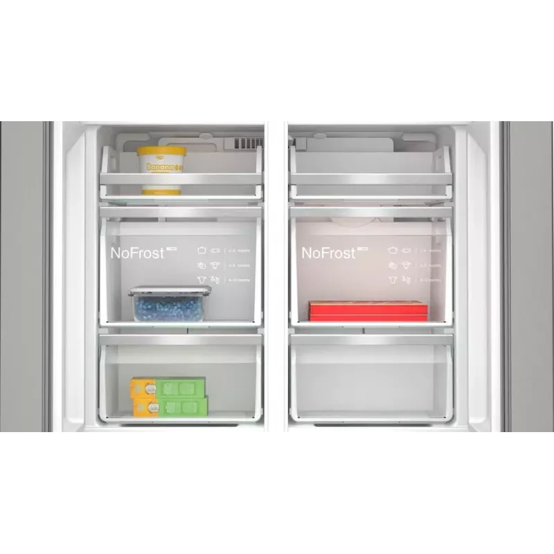 Siemens KF96DPPEA frigorifero side-by-side a libera installazione 574 L acciaio inox