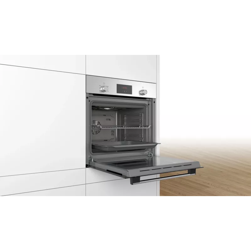 Bosch Serie 2 HBF133BR0 Forno 66 L nero, acciaio inox