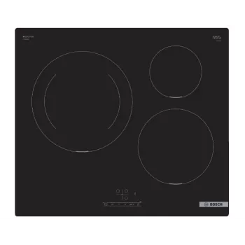 Bosch Serie 4 PUJ611BB5E Piano cottura nero da incasso 60 cm piano cottura a induzione a zone 3 zone