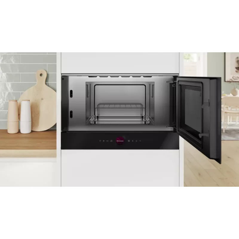 Bosch Serie 8 BER7321B1 Microonde nero microonde solo da incasso 21 L 900 W