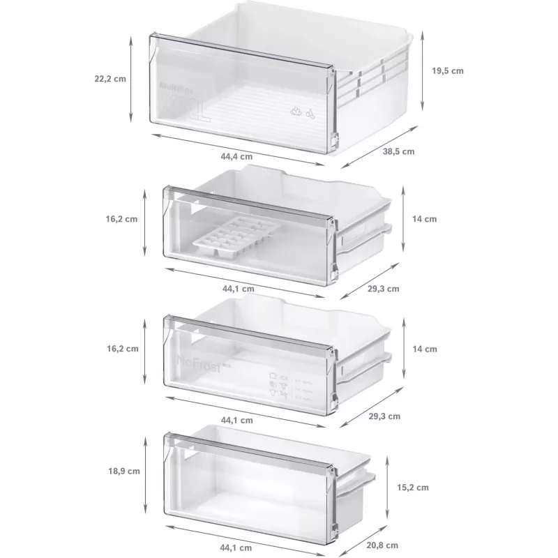 Bosch Serie 2 KIN96NSE0 Frigo-congelatore da incasso 290 L bianco