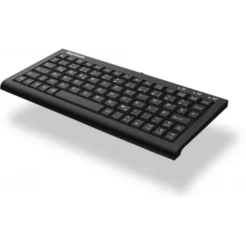 KeySonic ACK-3401U (UK) Tastiera Home USB QWERTY UK-Inglese Nero