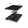 ICY BOX IB-M2U04 Case per SSD Nero 2,5 pollici