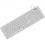 KeySonic KSK-8030 IN (DE) Tastiera bianca Industriale USB QWERTZ Tedesco