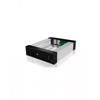 ICY BOX Carrier IB-129SSK-B Case per disco fisso Alluminio, Nero 2,5/3,5 pollici
