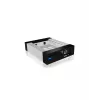 ICY BOX Carrier IB-129SSK-B Case per disco fisso Alluminio, Nero 2,5/3,5 pollici