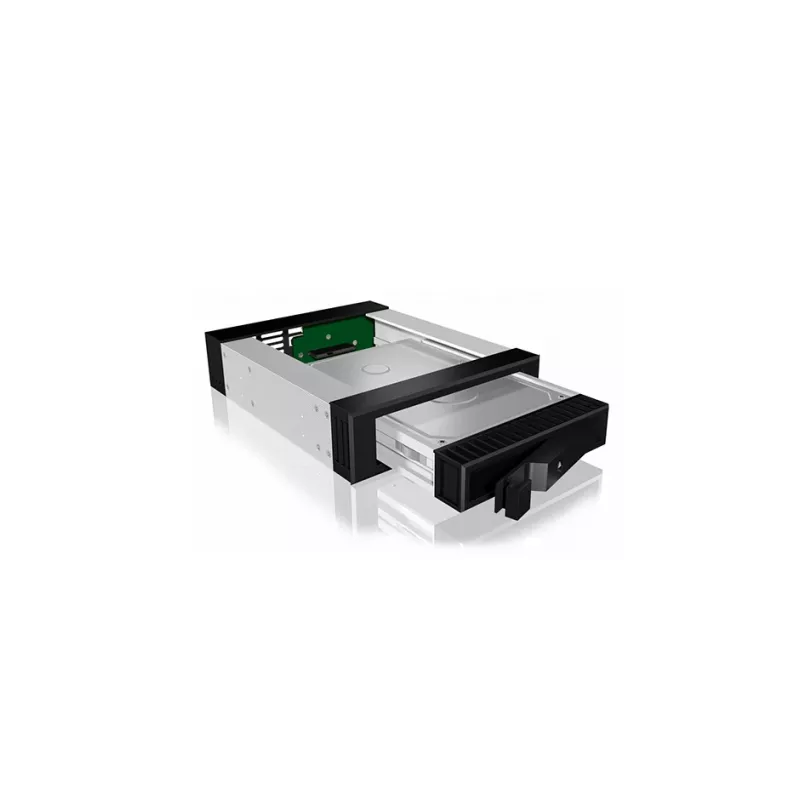 ICY BOX Carrier IB-129SSK-B Case per disco fisso Alluminio, Nero 2,5/3,5 pollici