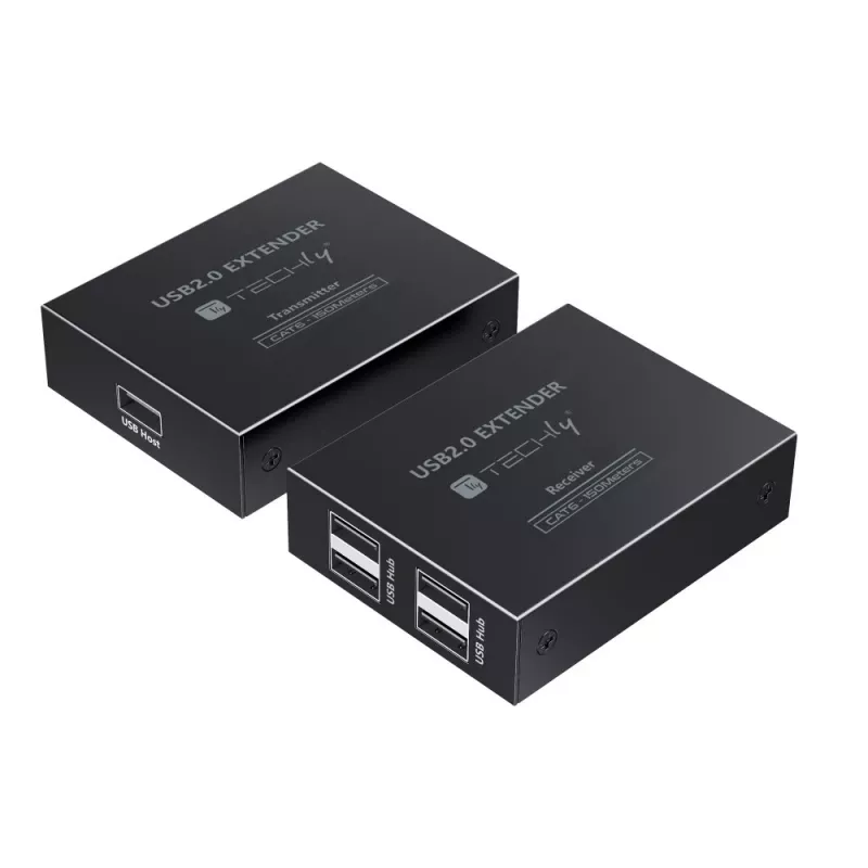 Techly IUSB-EXTEND1504P Extender USB trasmettitore e ricevitore