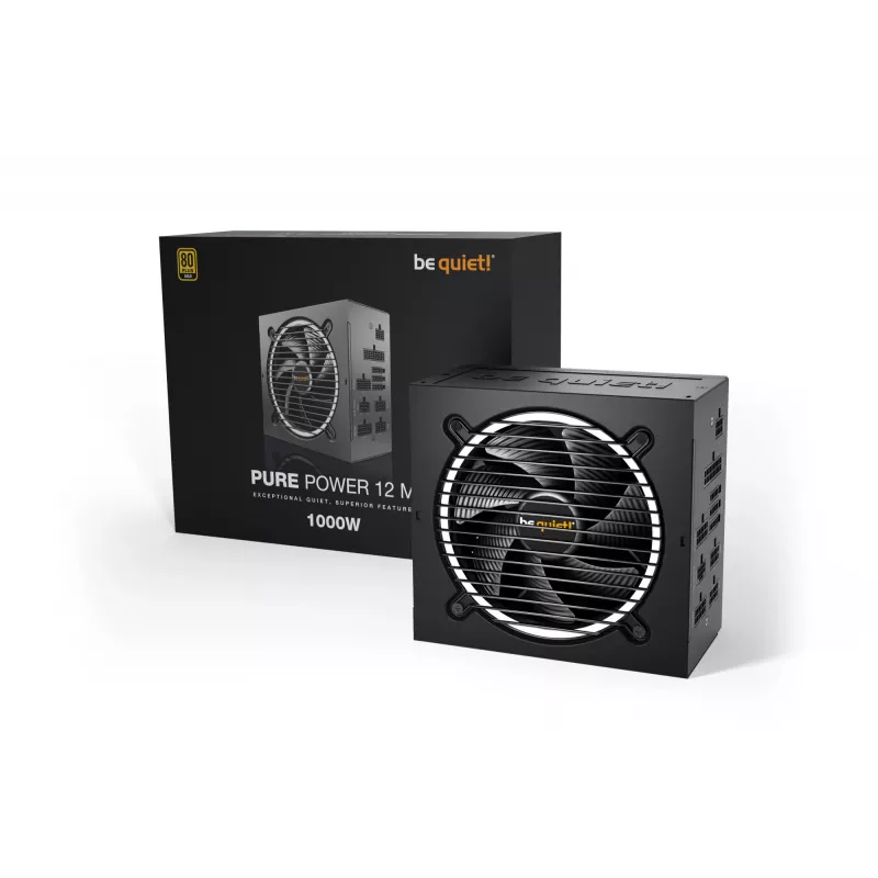 be quiet Pure Power 12 M alimentatore 1000 W 20+4 pin ATX ATX nero
