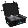 DEQSTER 10-744120 caricabatterie mobile per tablet nero AC ricarica rapida interno, esterno