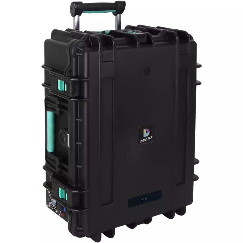 DEQSTER 10-744120 caricabatterie mobile per tablet nero AC ricarica rapida interno, esterno