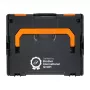 Brother ZPTOUCHLBOXXKOMPL Custodia rigida per dispositivo nero, arancione