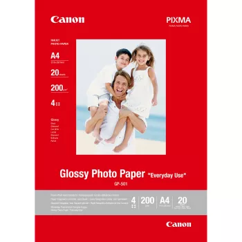 Carta fotografica lucida Canon GP-501 A4 - 20 fogli