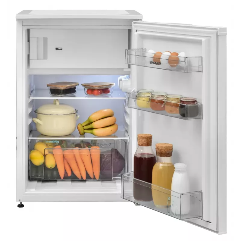 Sharp SJ-UD121T2W-EU frigorifero combinato a libera installazione 121 L bianco