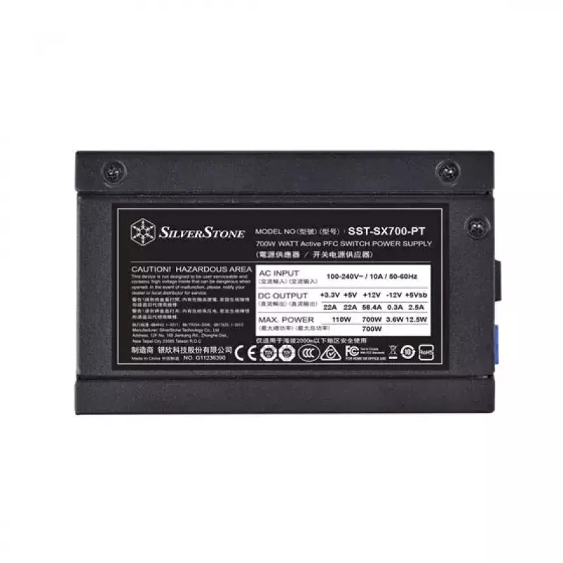 Alimentatore Silverstone SX700-PT 700 W