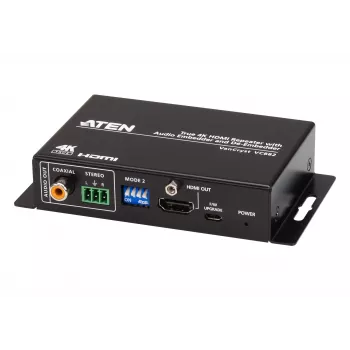Ripetitore HDMI ATEN True 4K con audio embedder e de-embedder