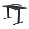 COUGAR E-Star 140 scrivania da gaming elettrica, nera (1400x600x720-1170mm)
