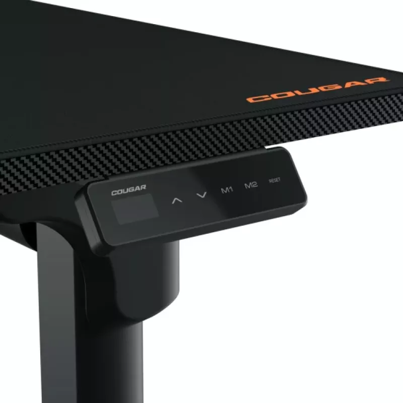 Scrivania da gaming COUGAR E-GRAV 160 nero rettangolare fibra di carbonio 160x75 cm