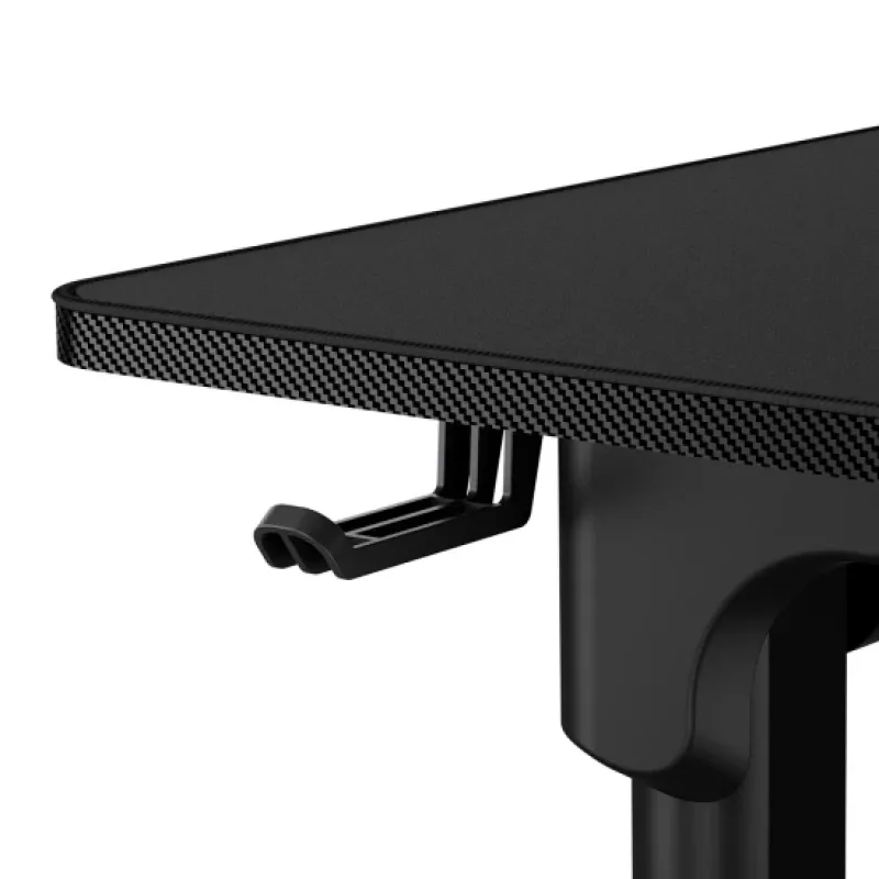 Scrivania da gaming COUGAR E-GRAV 160 nero rettangolare fibra di carbonio 160x75 cm