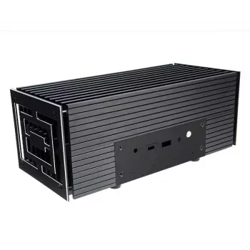 Case PC Akasa A-NUC52-M1B Cube nero