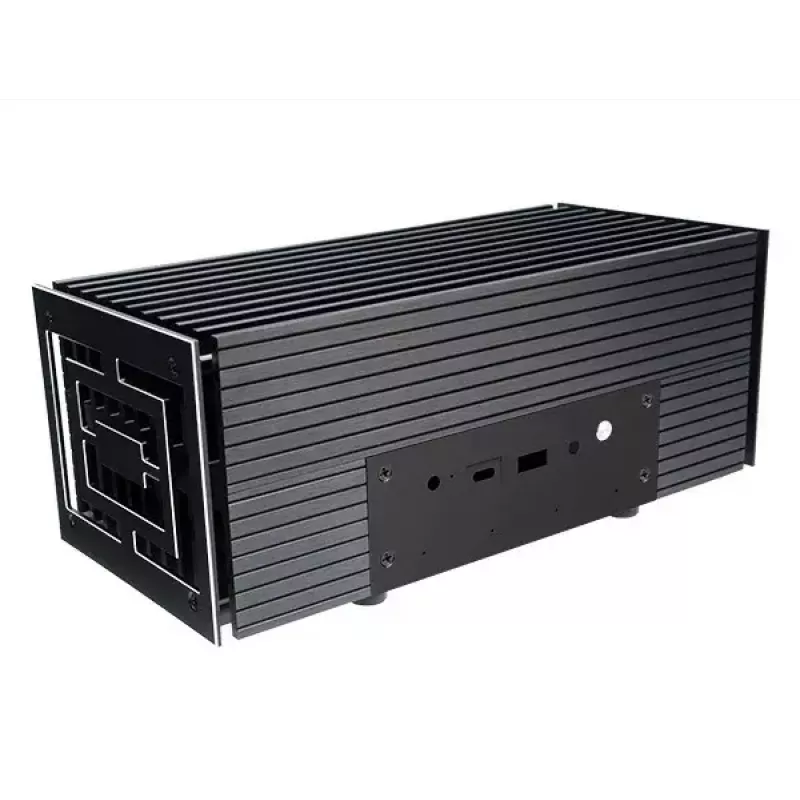 Case PC Akasa A-NUC52-M1B Cube nero